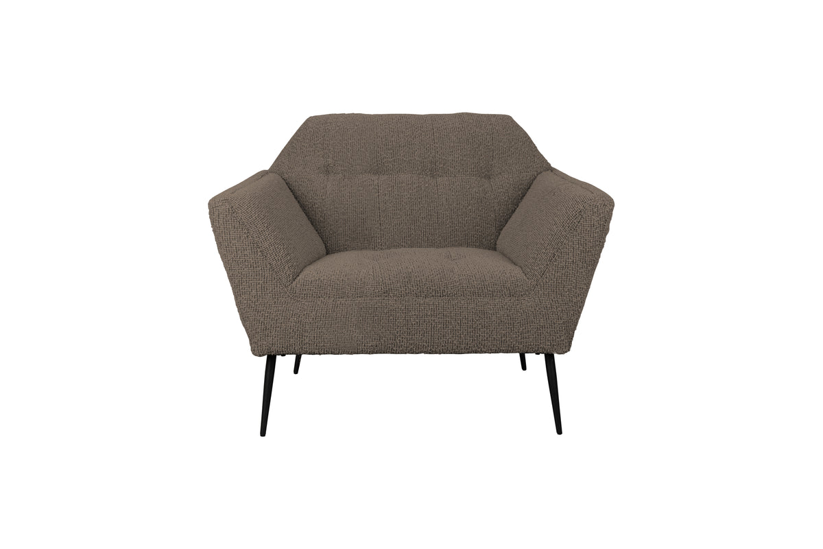 Loungestoel Kate Bouclé Camel