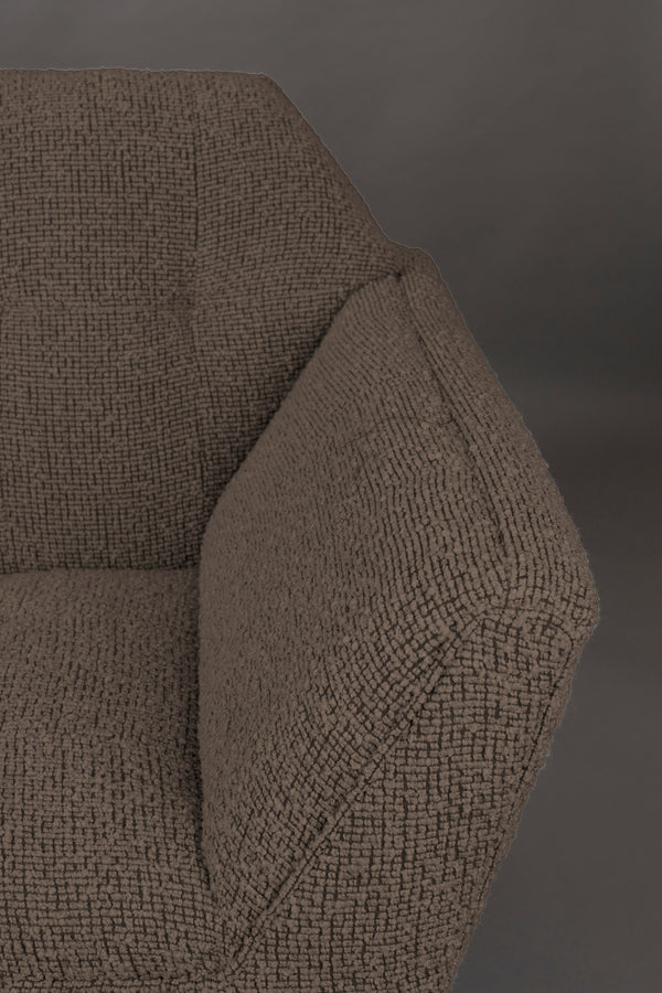 Loungestoel Kate Bouclé Camel