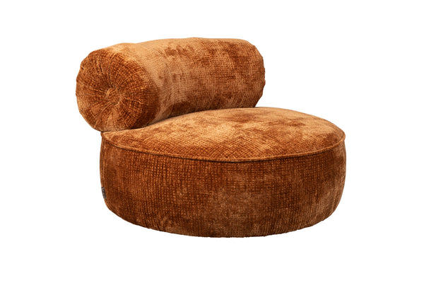 Loungestoel Tilbury Burned Oranje