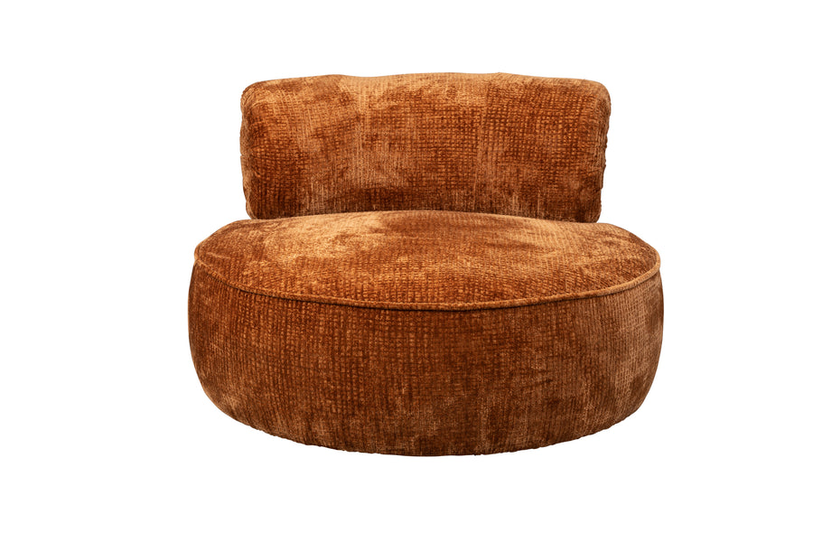 Loungestoel Tilbury Burned Oranje