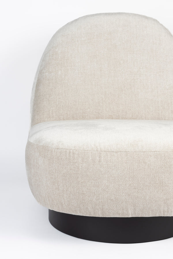 Eden loungestoel sand