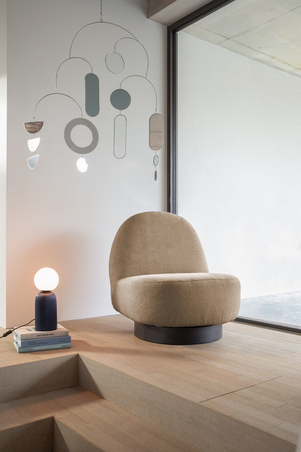 Eden loungestoel groen