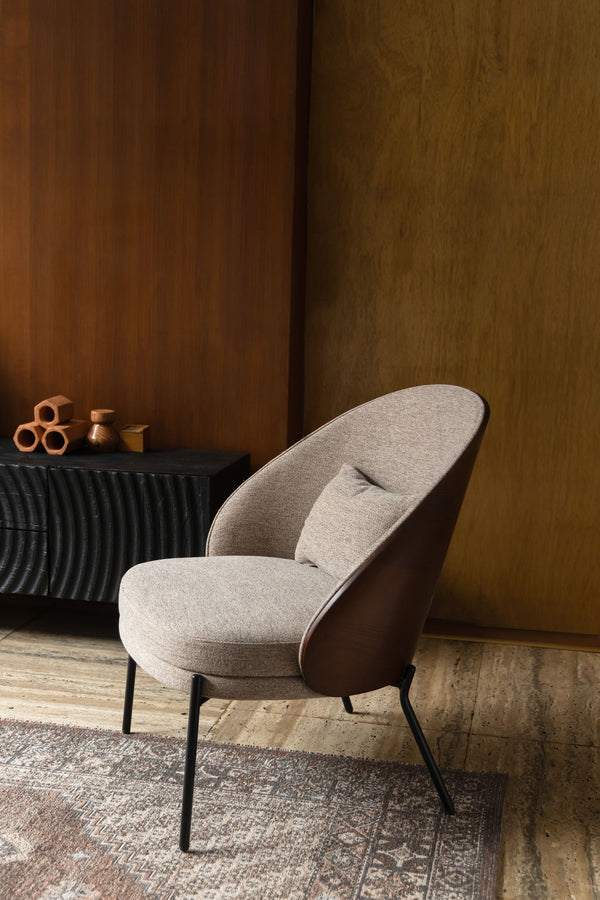 Loungestoel Rodin Beige