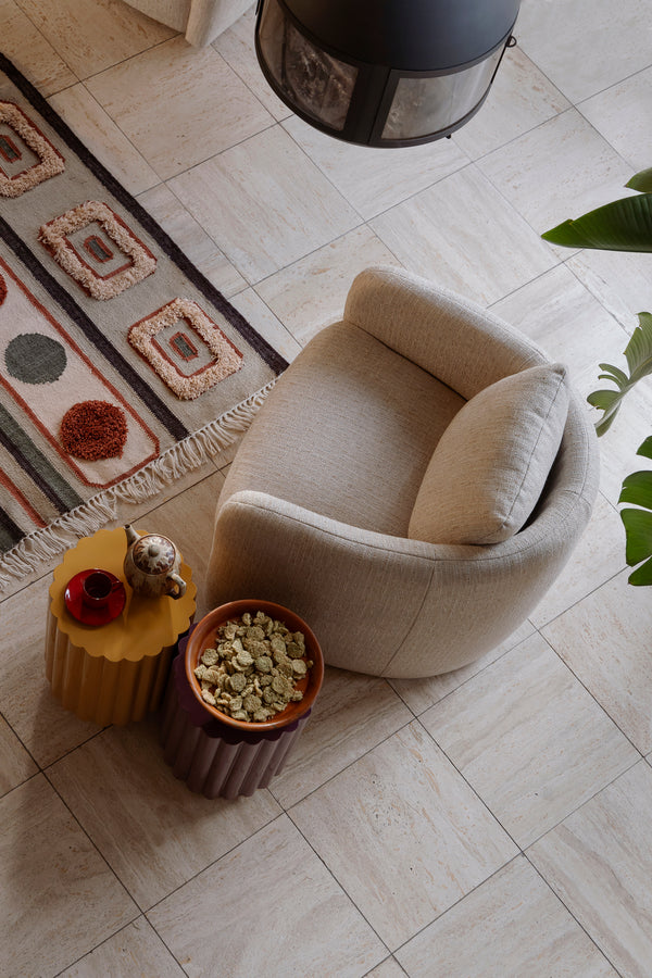 Loungestoel Boho Zand