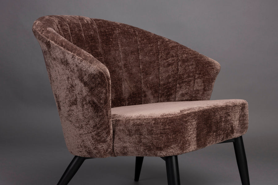 Loungestoel Georgia Paars