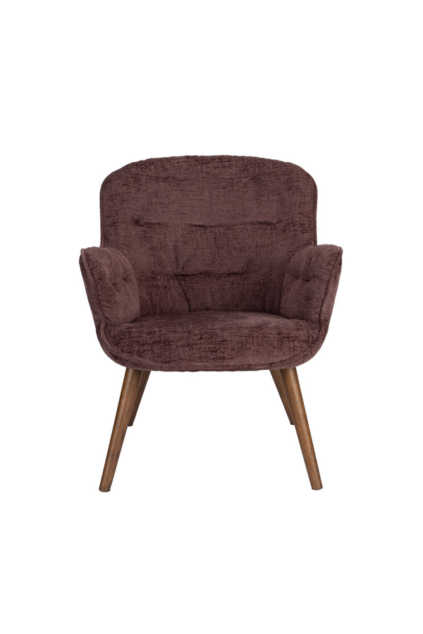 Loungestoel Lenn Plum