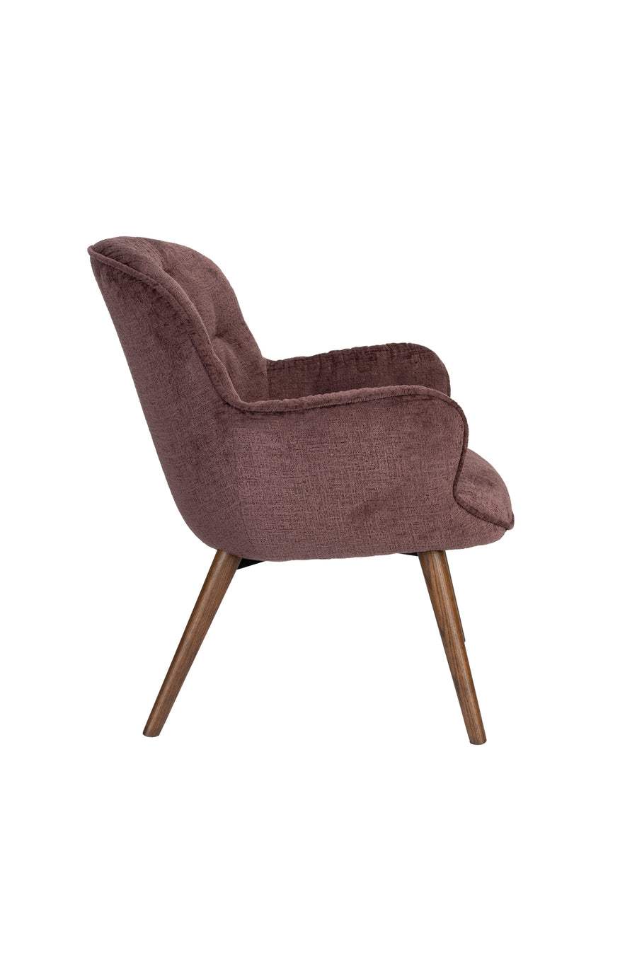 Loungestoel Lenn Plum