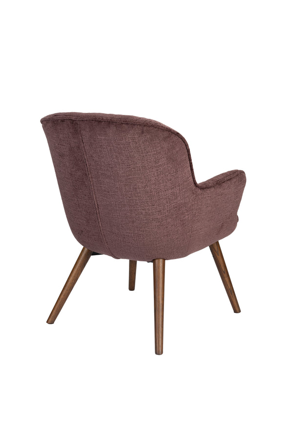 Loungestoel Lenn Plum