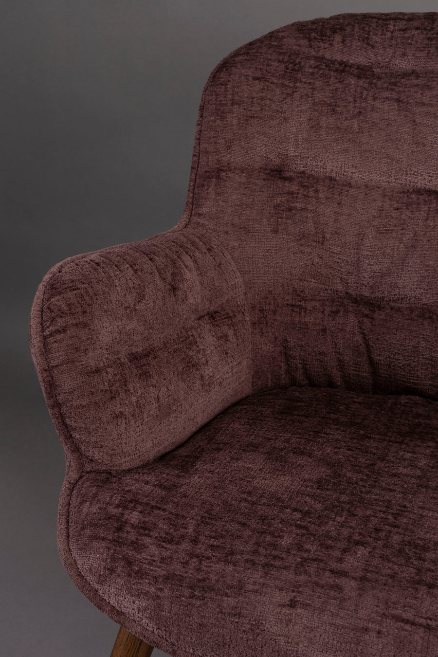Loungestoel Lenn Plum