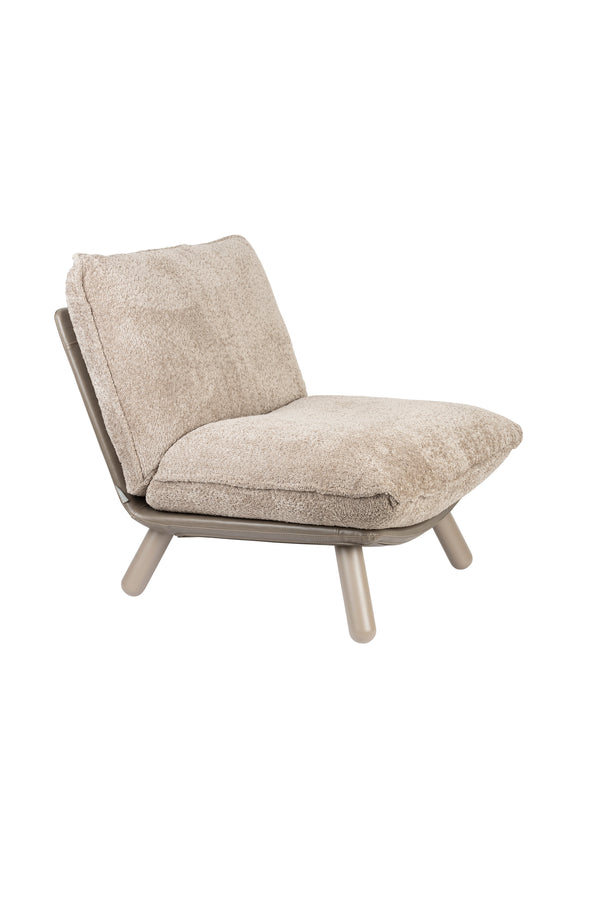 Loungestoel Lazy Sack Zacht Beige