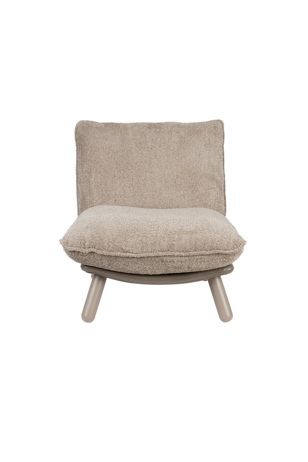 Loungestoel Lazy Sack Zacht Beige