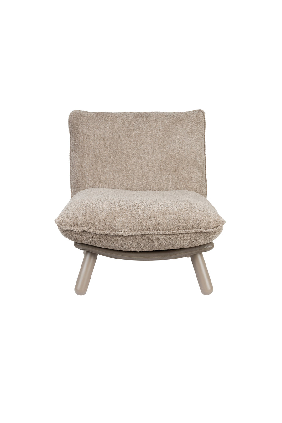 Loungestoel Lazy Sack Zacht Beige
