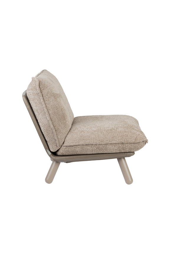 Loungestoel Lazy Sack Zacht Beige