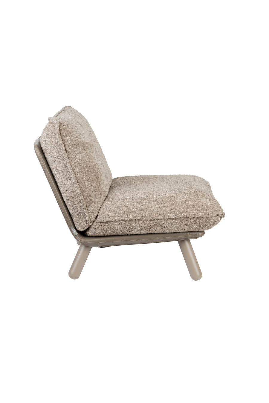 Loungestoel Lazy Sack Zacht Beige