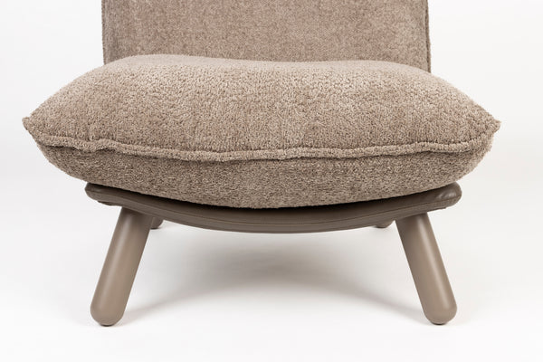 Loungestoel Lazy Sack Zacht Beige