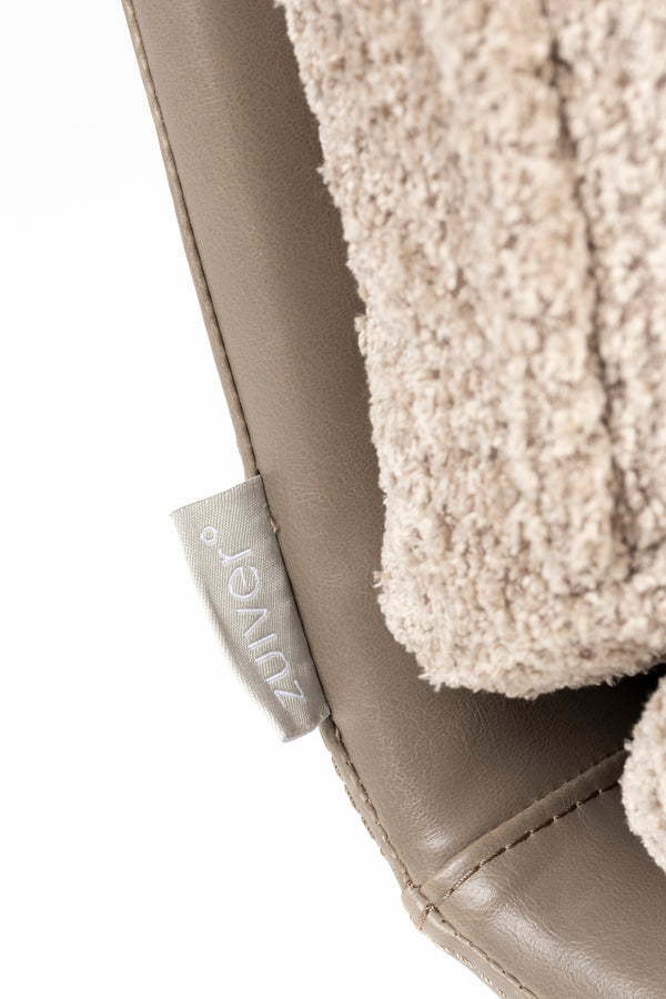 Loungestoel Lazy Sack Zacht Beige