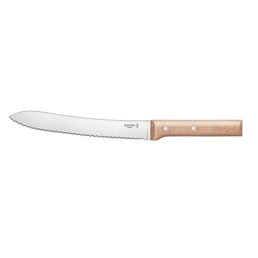 Broodmes N°116, Opinel Parallèle, golf, rvs/hout, kaart