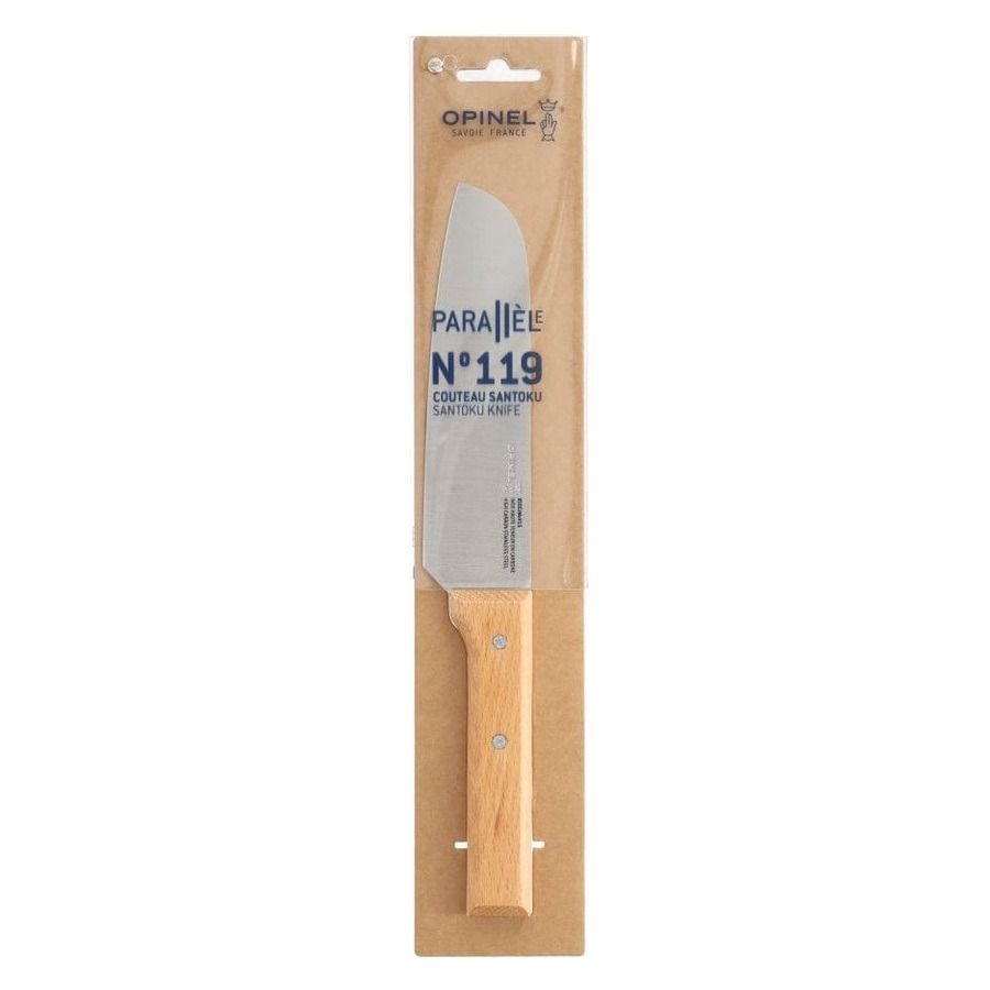 Santokumes N°119, Opinel Parallèle, rvs/hout, doos