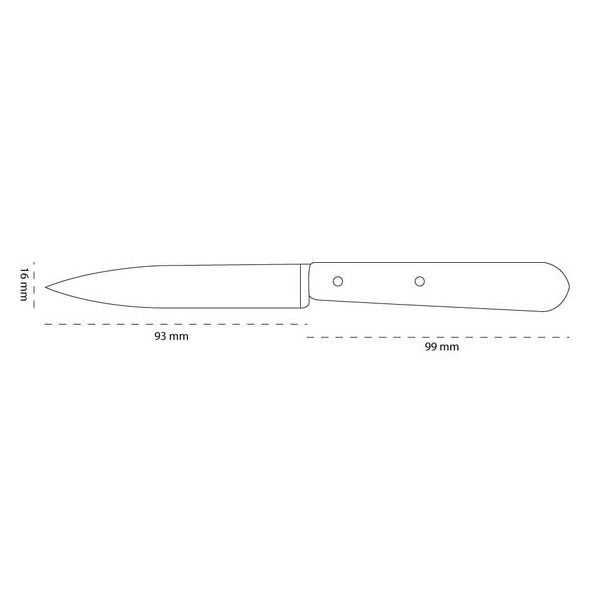 Officemes N°112, Opinel, Naturel, RVS/beukenhout, kaart