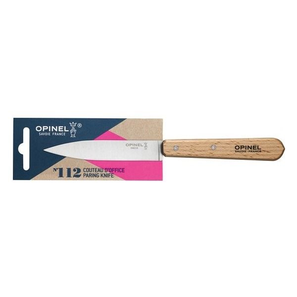 Officemes N°112, Opinel, Naturel, RVS/beukenhout, kaart