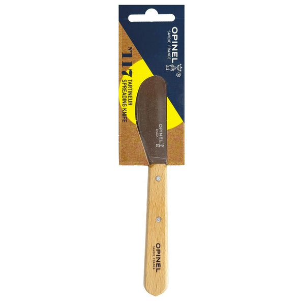 Botermes N°117, Opinel, Naturel, RVS/beukenhout, kaart