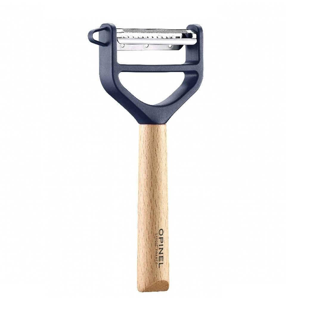 Dunschiller, Opinel, T-Duo Wood, blauw, doos