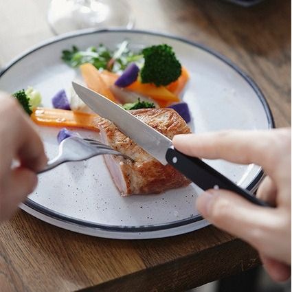 Steakmessenset 4-delig, Opinel, N°125 Pro, RVS/POM, doos