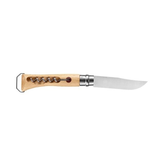 Zakmes N°10 kurkentrekker-zakm.,Opinel,rvs/hout