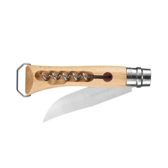 Zakmes N°10 kurkentrekker-zakm.,Opinel,rvs/hout