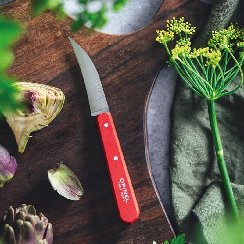 Schilmes N°114, Opinel, Paysage, rood, gebogen, blister