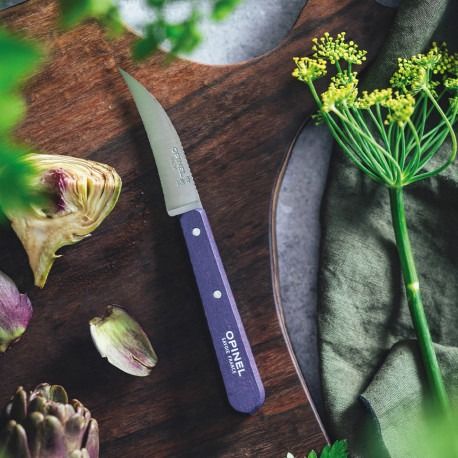 Schilmes N°114, Opinel, Paysage, violet, gebogen, blister