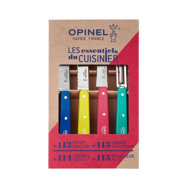 Keukenset 4-delig, Opinel, Les Essentiels, Pop80, doos