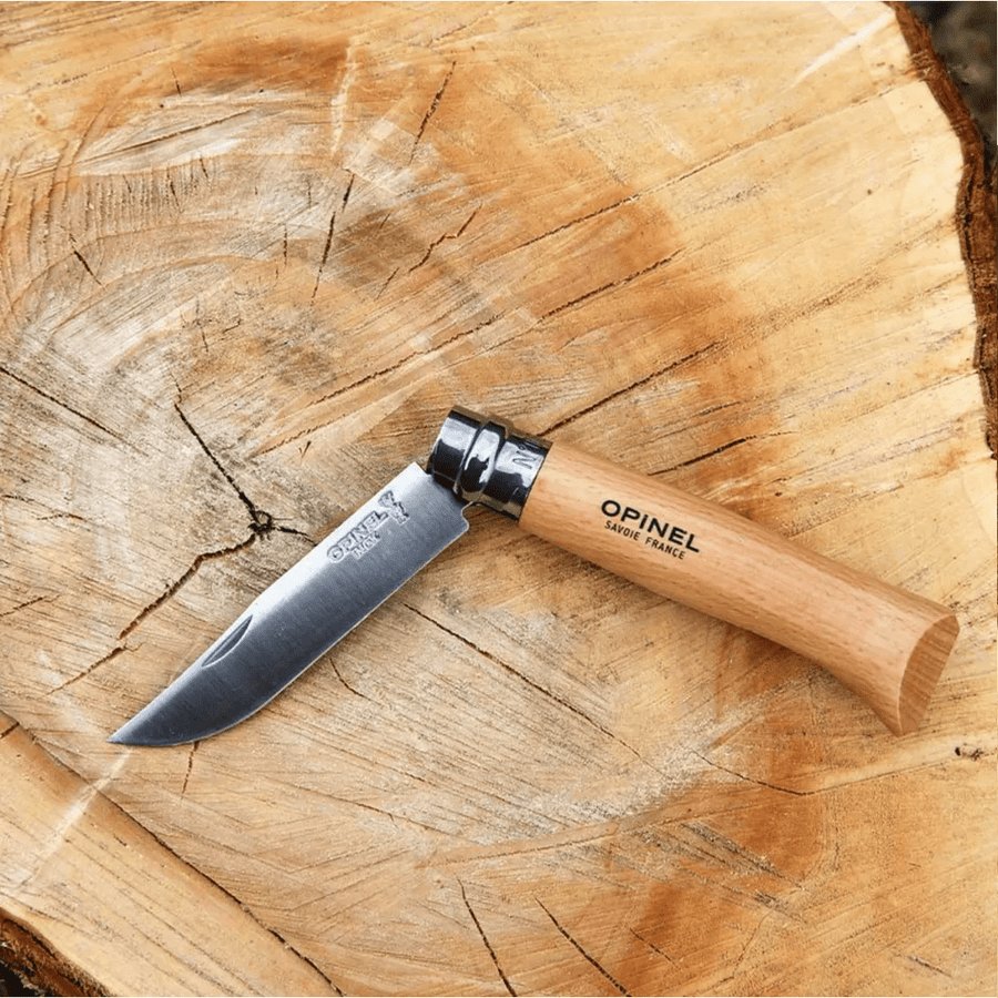 Zakmes N°06 Inox, Opinel Classic, rvs/hout