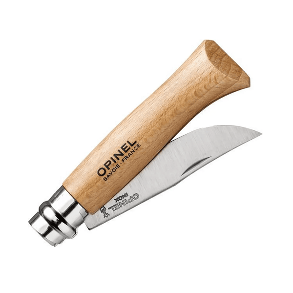 Zakmes N°08 Inox, Opinel Classic, rvs/hout