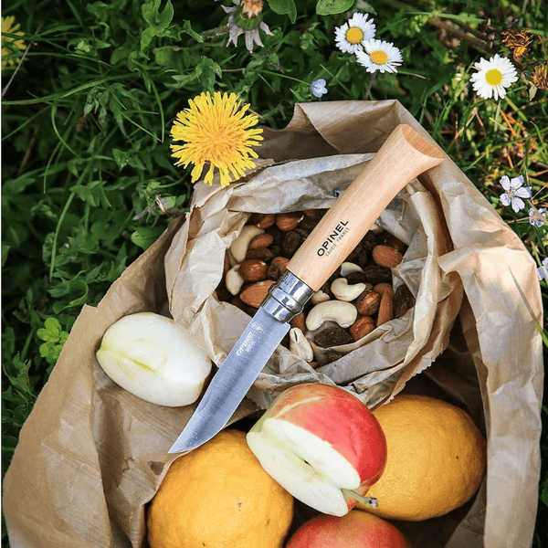 Zakmes N°10 Inox, Opinel Classic, rvs/hout