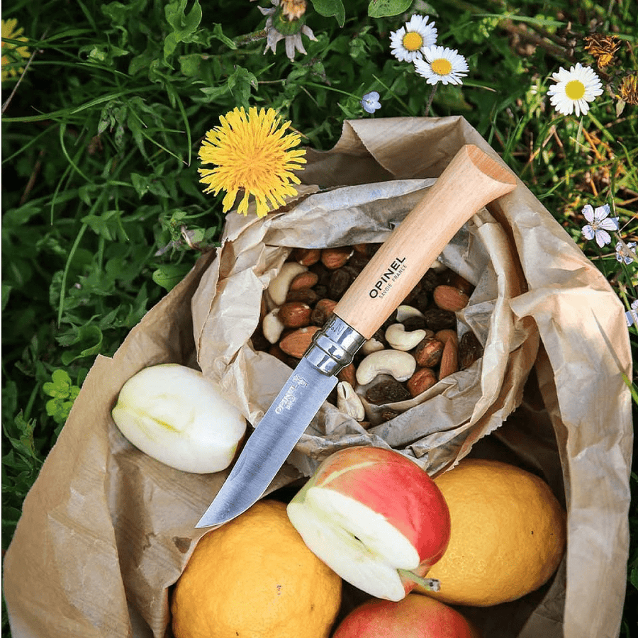 Zakmes N°10 Inox, Opinel Classic, rvs/hout