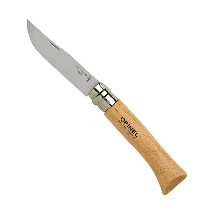 Zakmes N°10 Inox, Opinel Classic, rvs/hout