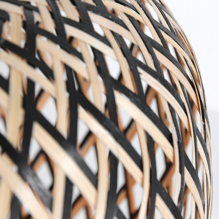 Tafellamp maze 3131be – bamboe sfeerlamp met speels licht
