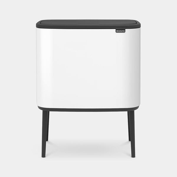 Bo Touch Bin 3x11 ltr, White