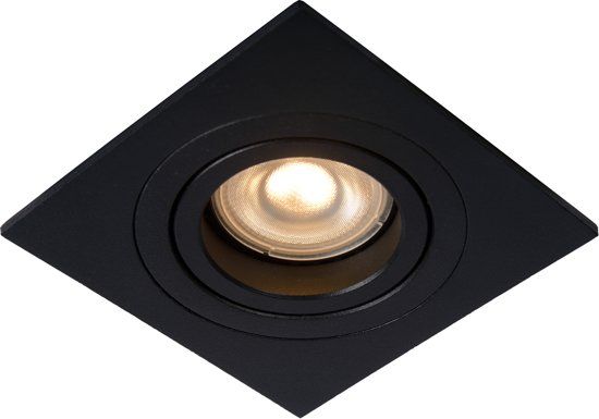 Inbouwspot 1xGU10 Zwart