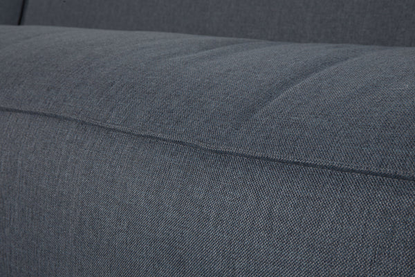 Bank Dik Freddy Links Comfort Grijs/Blauw 81