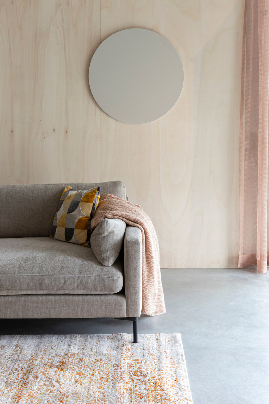Summer 3-zitsbank latte beige