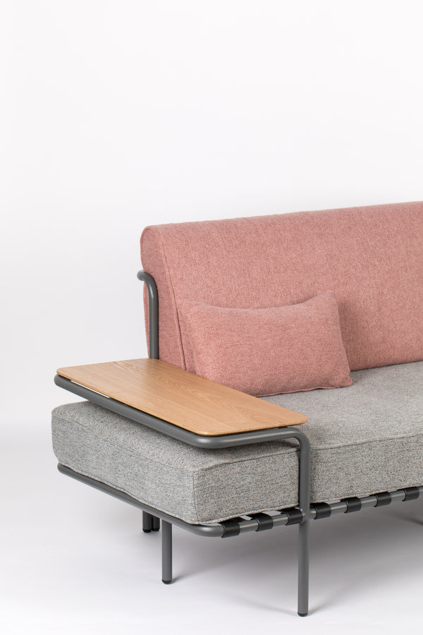 Bank Star Roze/Grijs