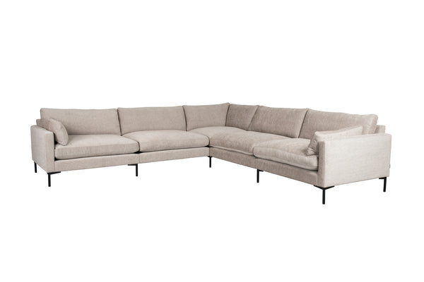 Summer 7-zitsbank latte beige