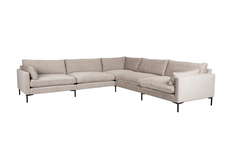 Summer 7-zitsbank latte beige