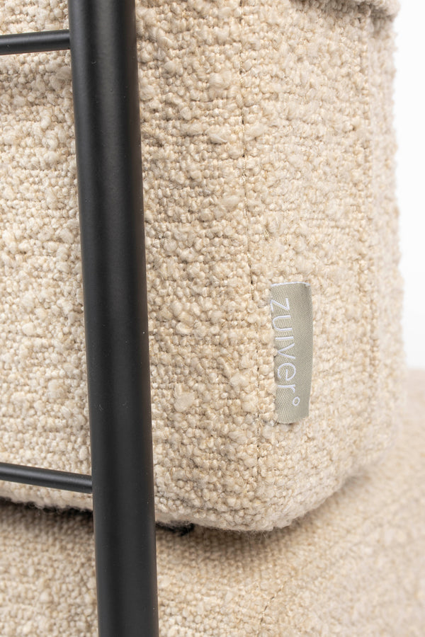 Bowie 2-zitsbank bouclé beige