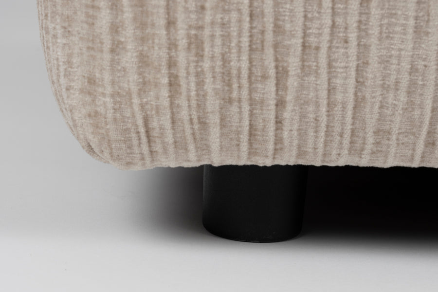 Hunter 1,5-zitsbank element zonder rug sand