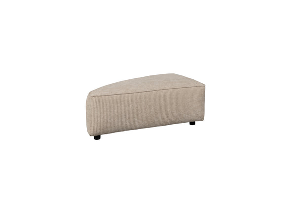 Hunter bank element rond hoek links sand