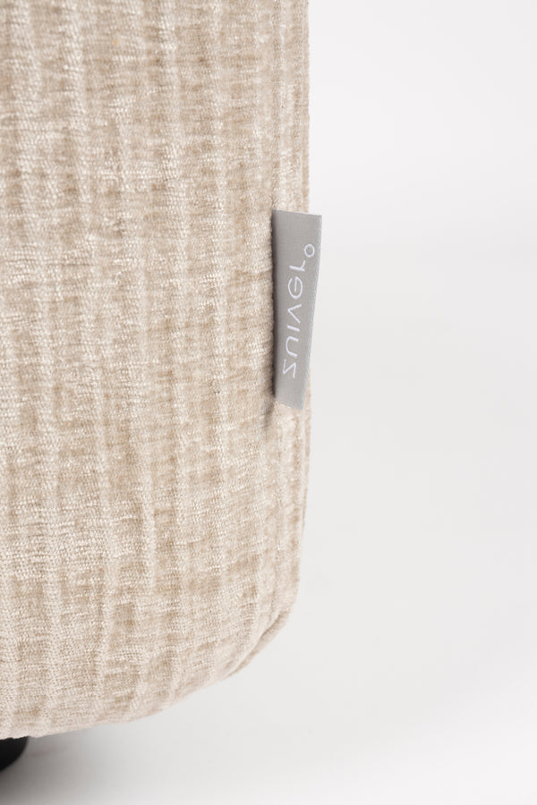 Hunter bank element rond hoek links sand