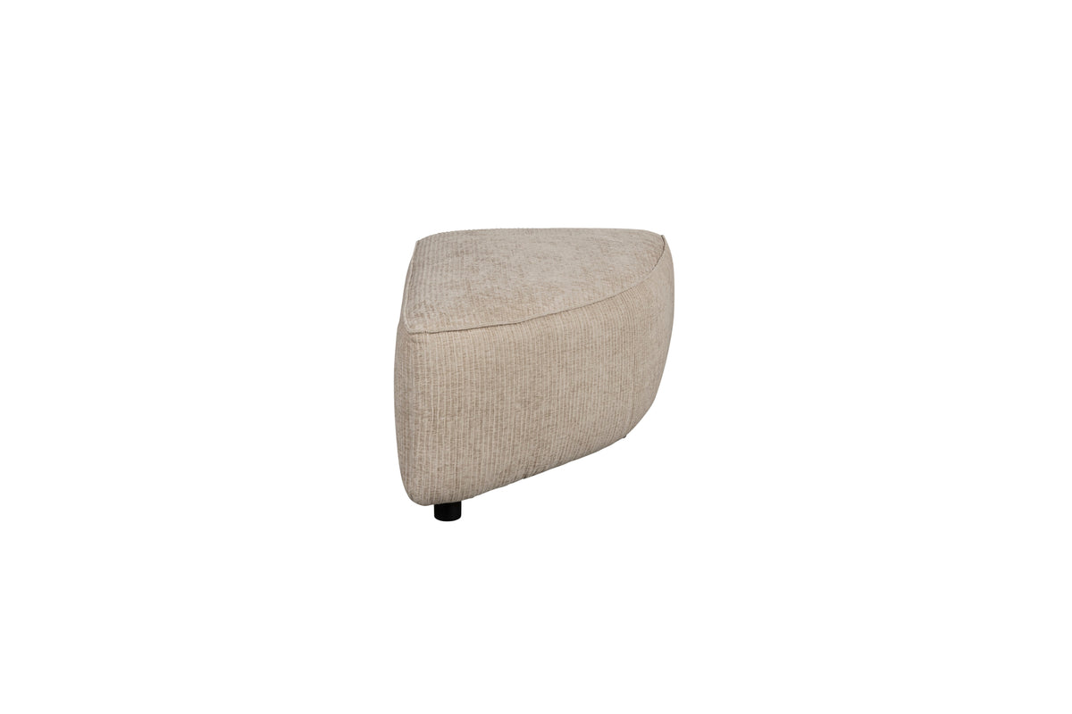 Hunter bank element rond hoek rechts sand